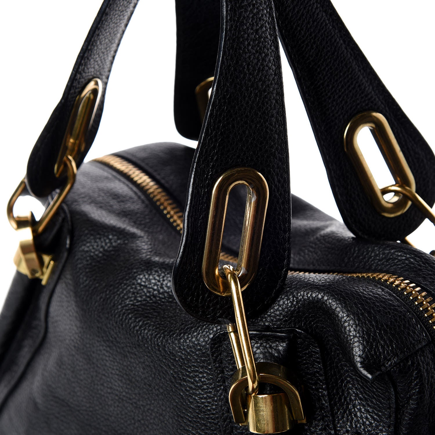 Chloe Calfskin Medium Paraty Black 17 of 21