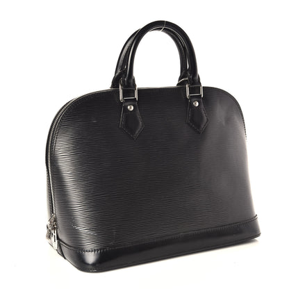 Louis Vuitton Epi Alma PM Black 2 of 7