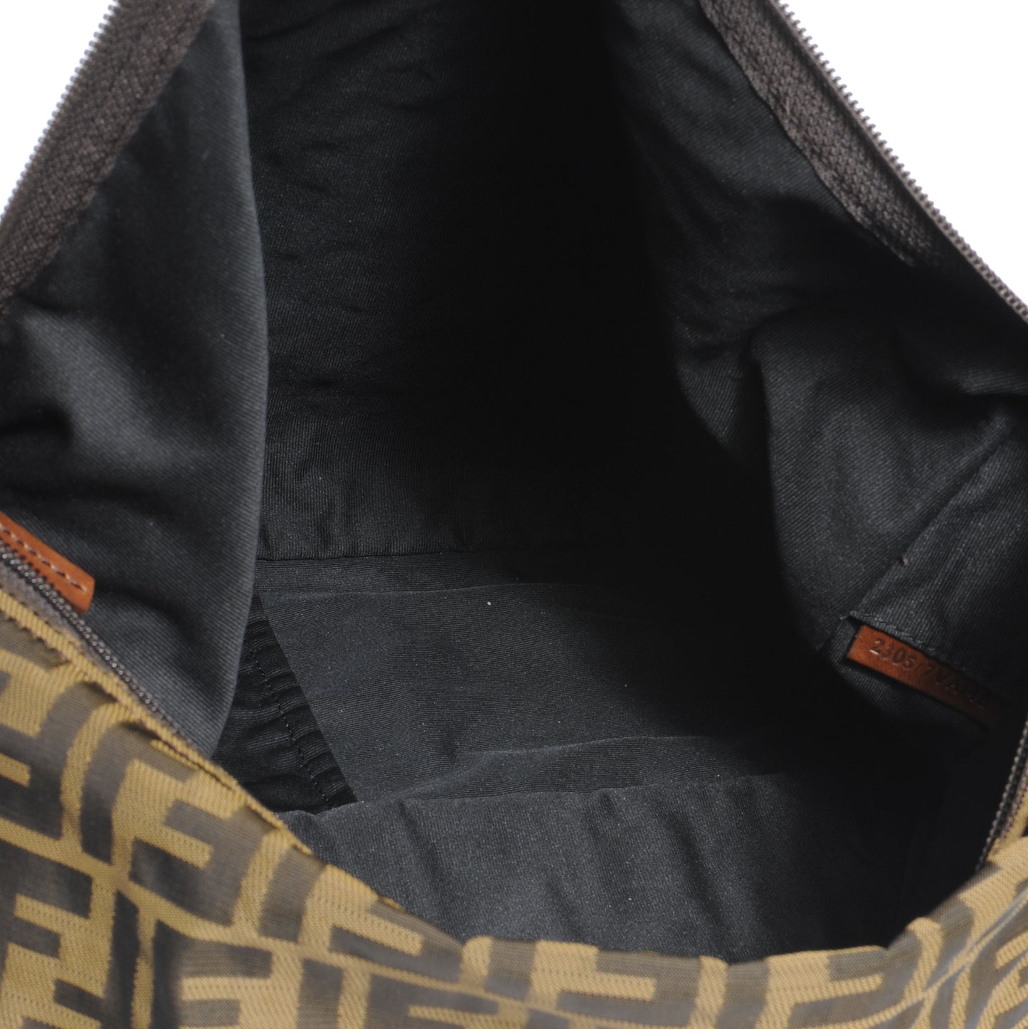 Zucca Vitello Patchwork Shoulder Flap Bag Tobacco Sabbia
