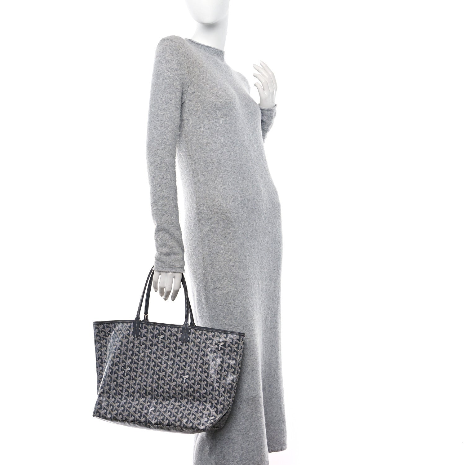 Goyard Goyardine Saint Louis PM Grey 2 of 10