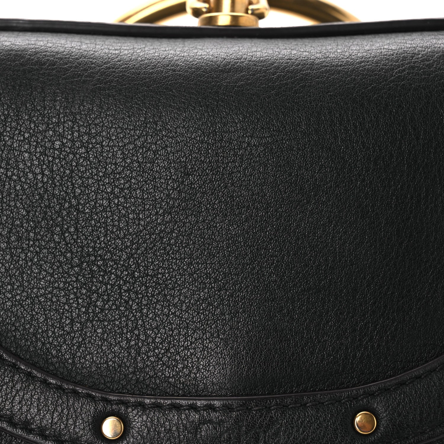 Chloe Calfskin Small Nile Bracelet Minaudiere Bag Black 8 of 14