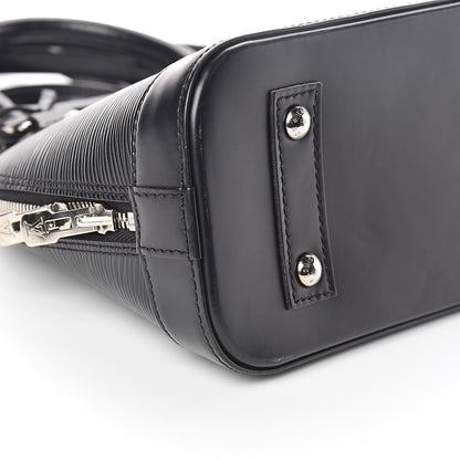 Louis Vuitton Epi Alma BB Black 8 of 9