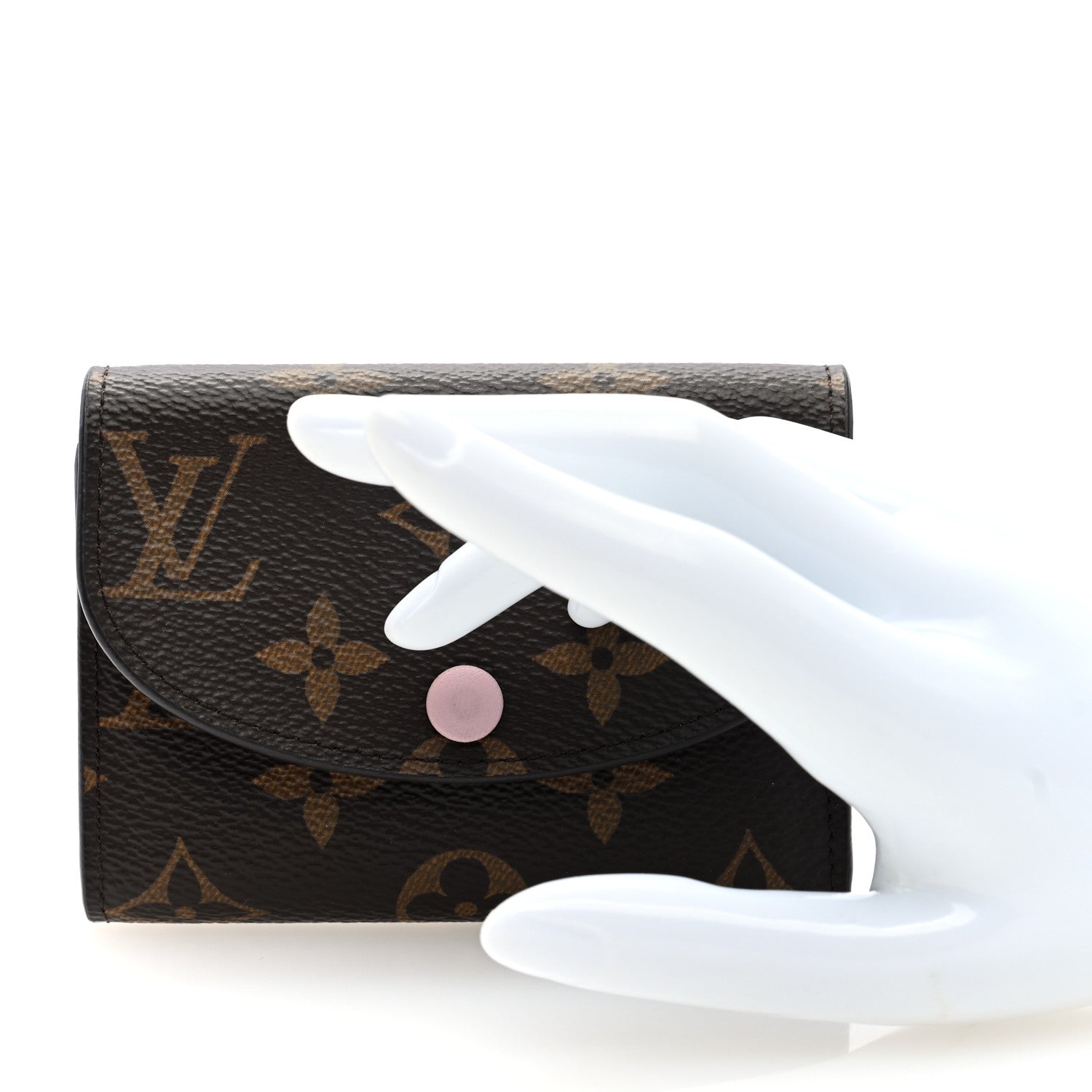 Louis Vuitton Monogram Rosalie Coin Purse Rose Ballerine 2 of 7