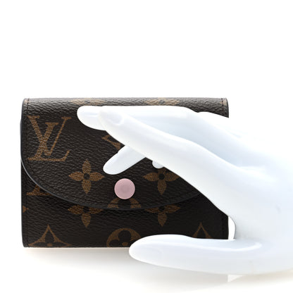 Louis Vuitton Monogram Rosalie Coin Purse Rose Ballerine 2 of 7