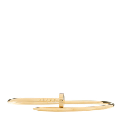 Cartier 18K Yellow Gold Small Juste Un Clou Bracelet 16 1 of 4