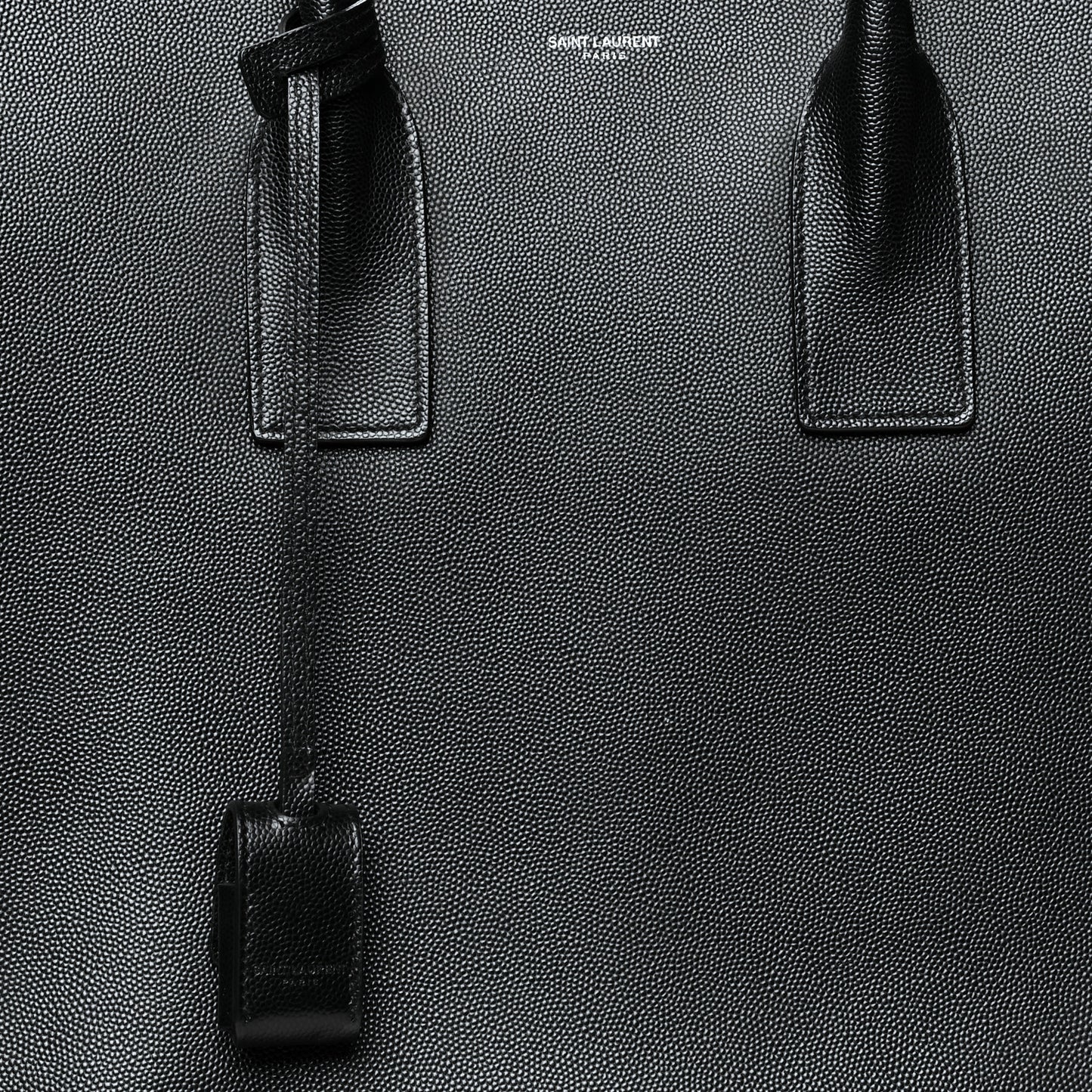 Grain de Poudre Medium Museum Tote Black