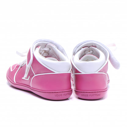 Louis Vuitton Leather Acapulco Sneakers 38 Fuchsia 4 of 6