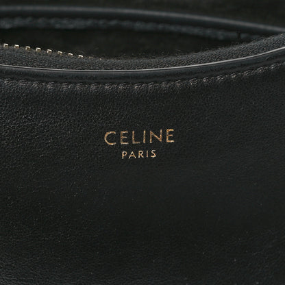 Celine Smooth Calfskin Medium Strap Ava Shoulder Bag Black 6 of 9