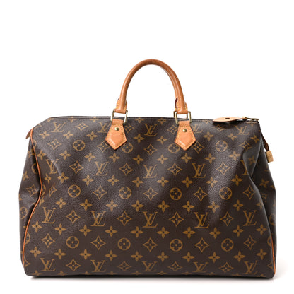 Louis Vuitton Monogram Speedy 40 1 of 9