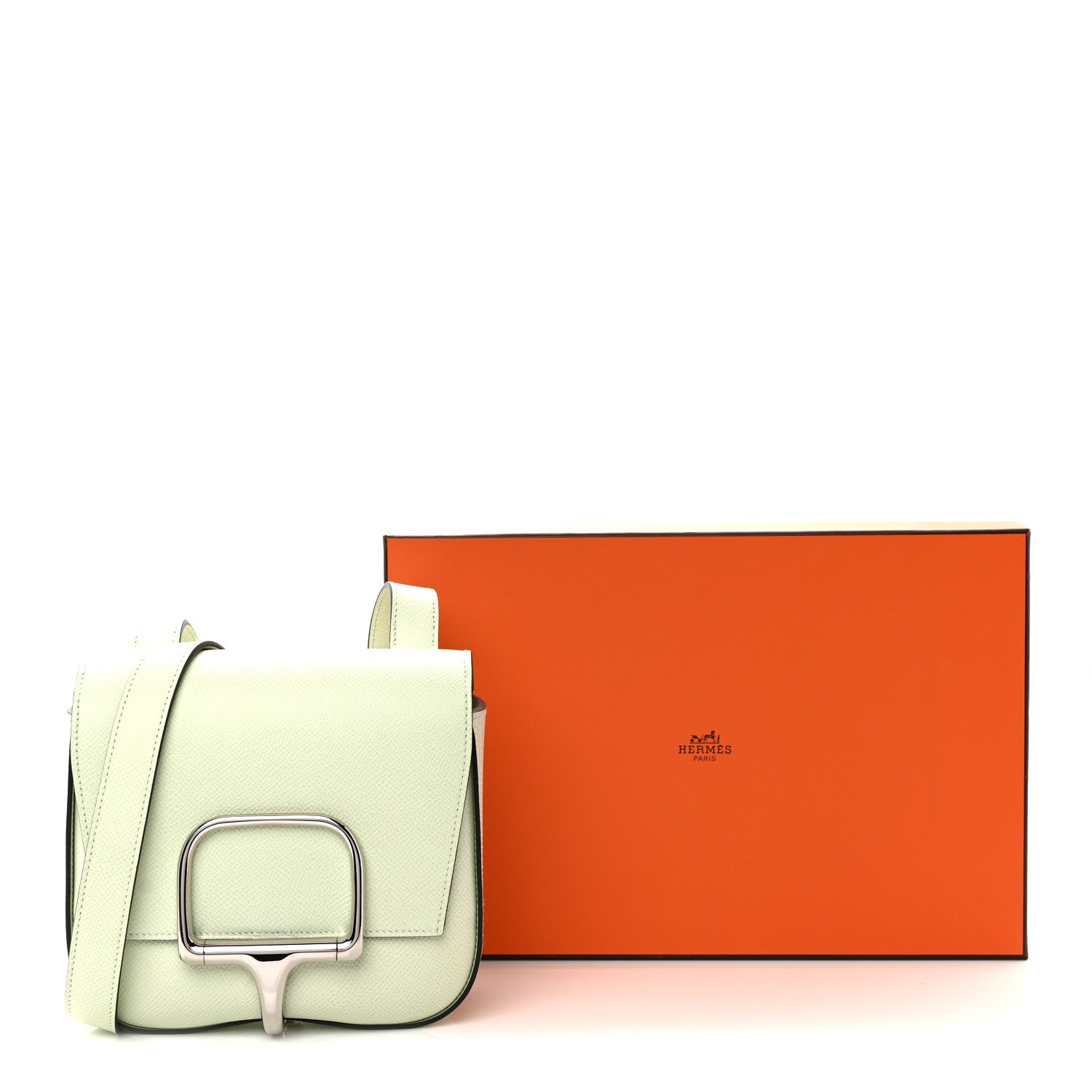 Hermes Epsom Mini Della Cavalleria Vert Fizz 11 of 11