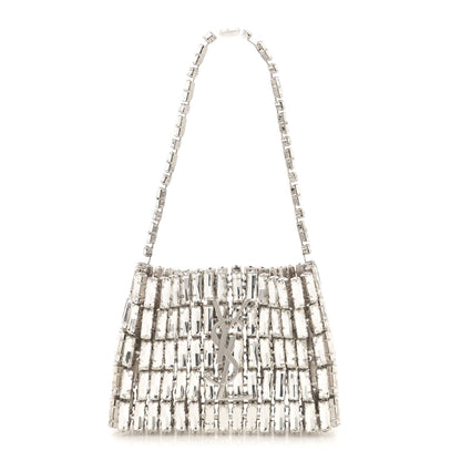 Saint Laurent Crystal Micro Evening Bag Mirror 1 of 9