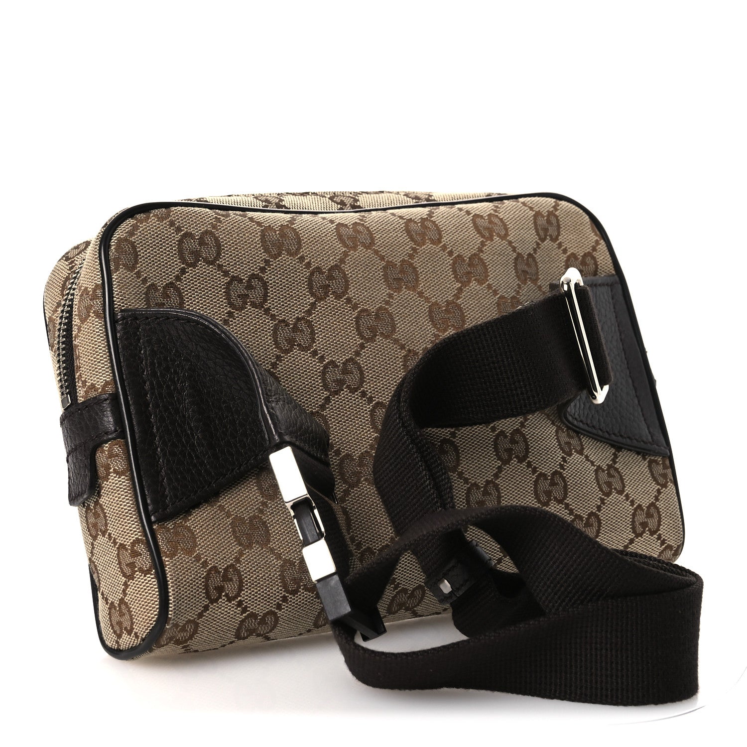 Gucci Monogram Belt Bag Dark Brown 3 of 12