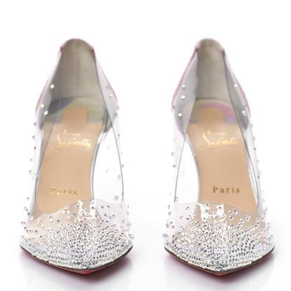 Christian Louboutin PVC Degrastrass 85 Pumps 37.5 Pink Multicolor 2 of 7