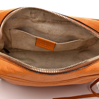 Gucci Pebbled Calfskin Small Soho Disco Bag Curcuma 5 of 11