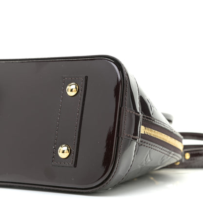 Louis Vuitton Vernis Alma BB Amarante 6 of 9