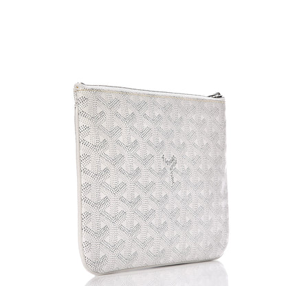 Goyard Goyardine Senat Pochette PM White 3 of 6