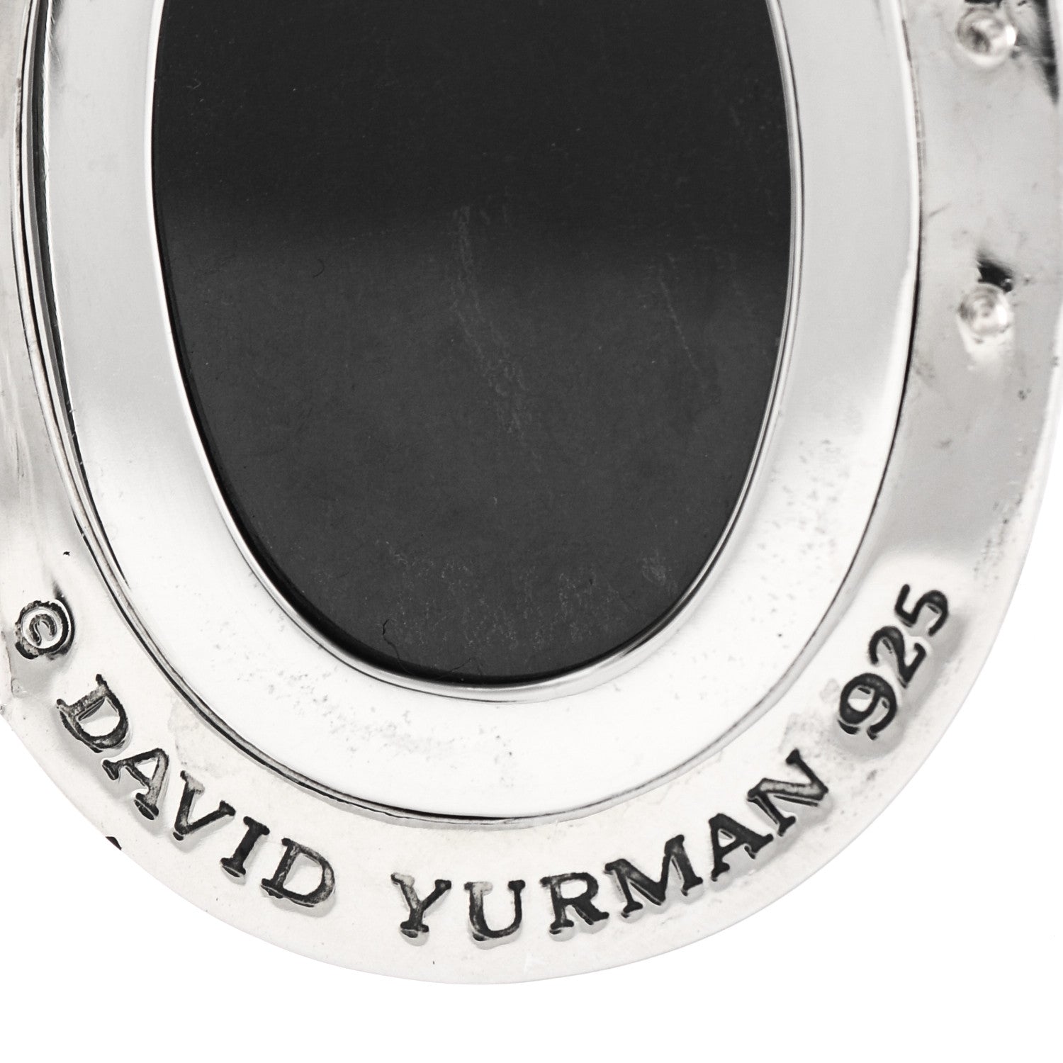 David Yurman Sterling Silver Oval Cable Locket 5 of 5