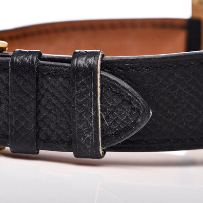 Hermes Stainless Steel Epsom 26mm Heure H Hour Quartz Watch Noir 13 of 13