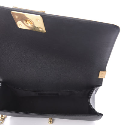 Chanel Caviar Quilted Medium Boy Flap Black 4 of 9