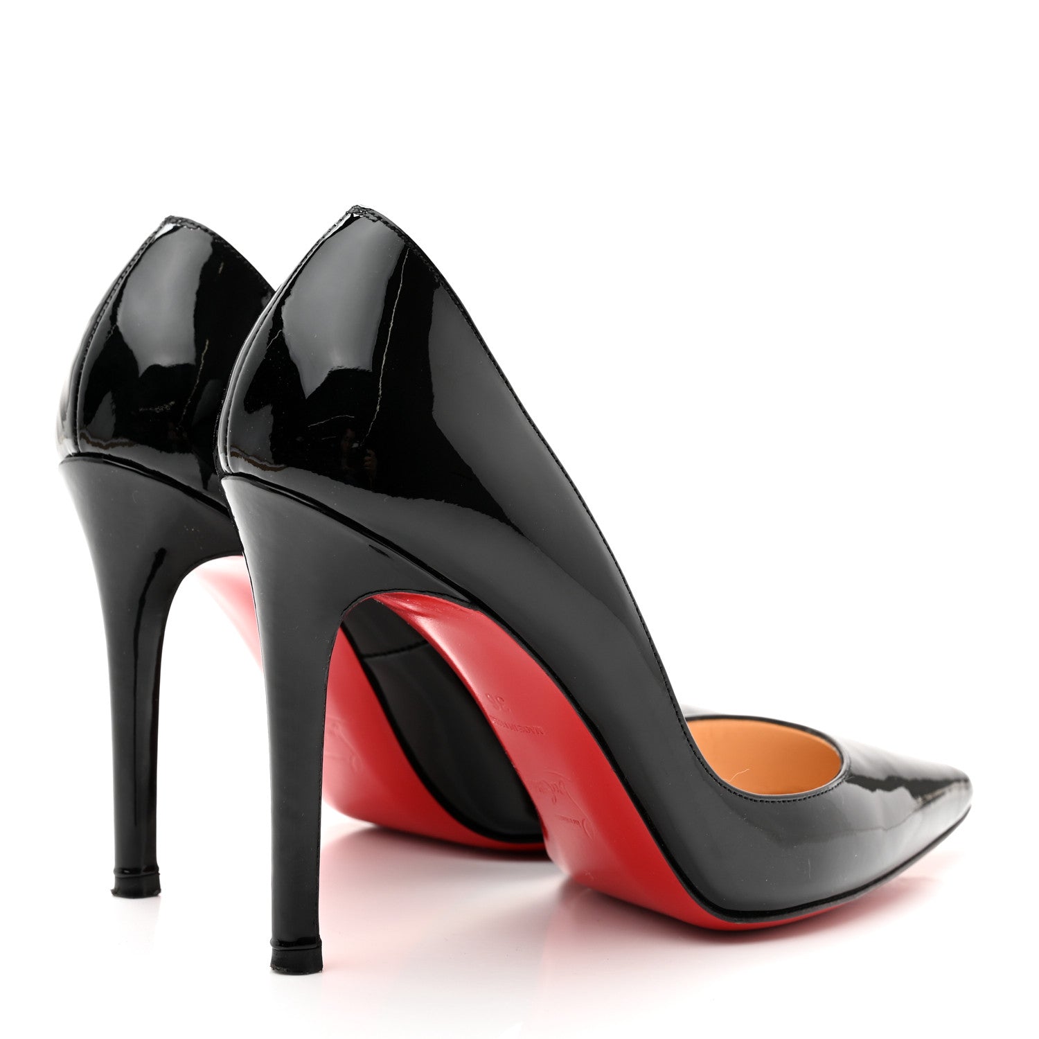 Christian Louboutin Patent New Decoltissimo 100 Pumps 36 Black 4 of 13