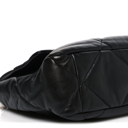 Chanel Lambskin Quilted Large Chanel 19 Flap Black 9 of 10