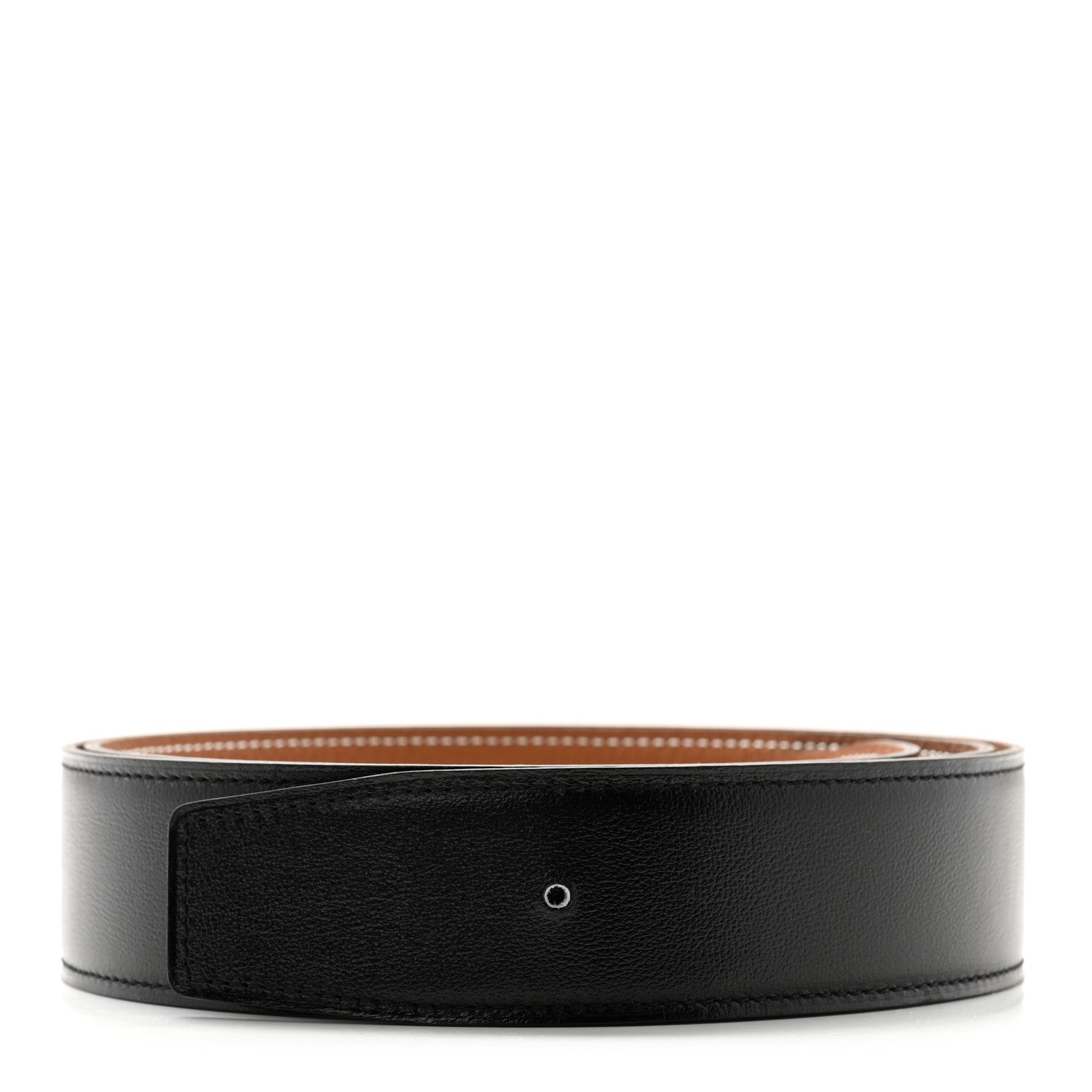 Hermes Box Togo 32mm Belt Strap 100 40 Black Gold 1 of 6