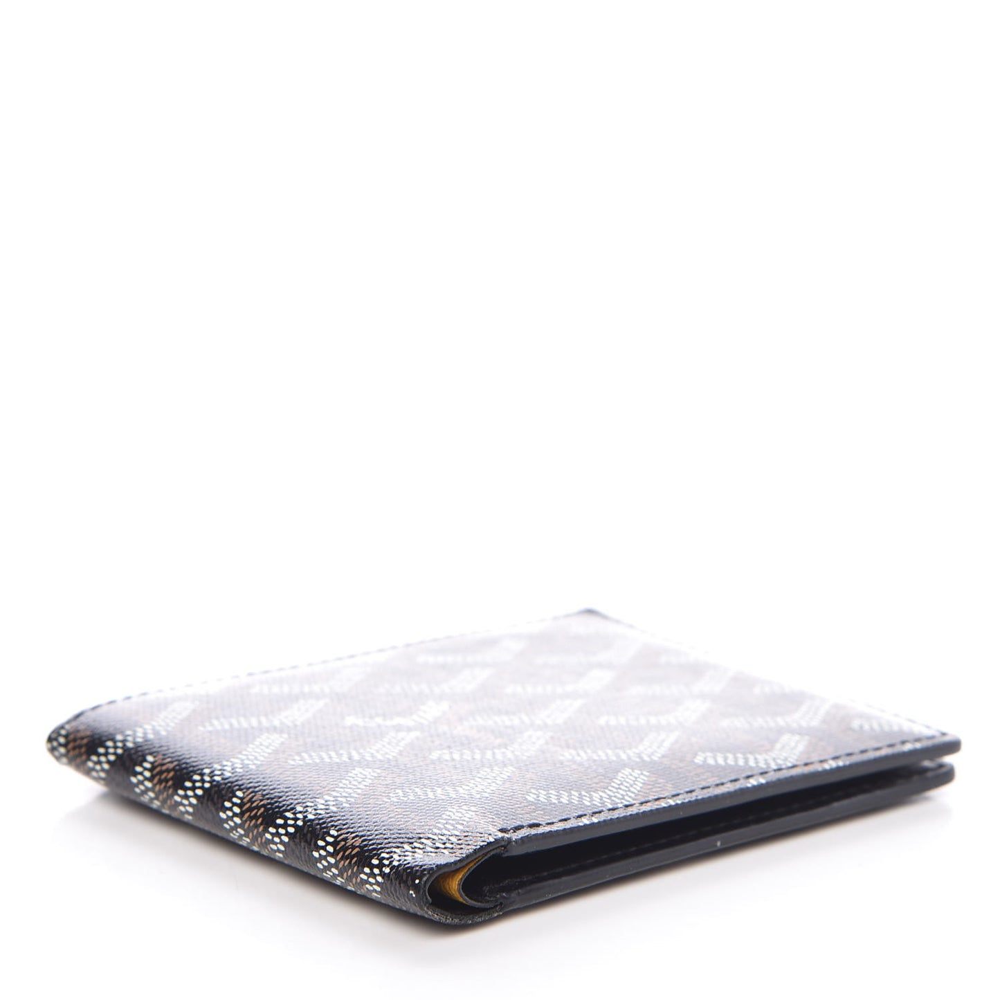 Goyardine Bi-Fold Victoire PM Wallet Black