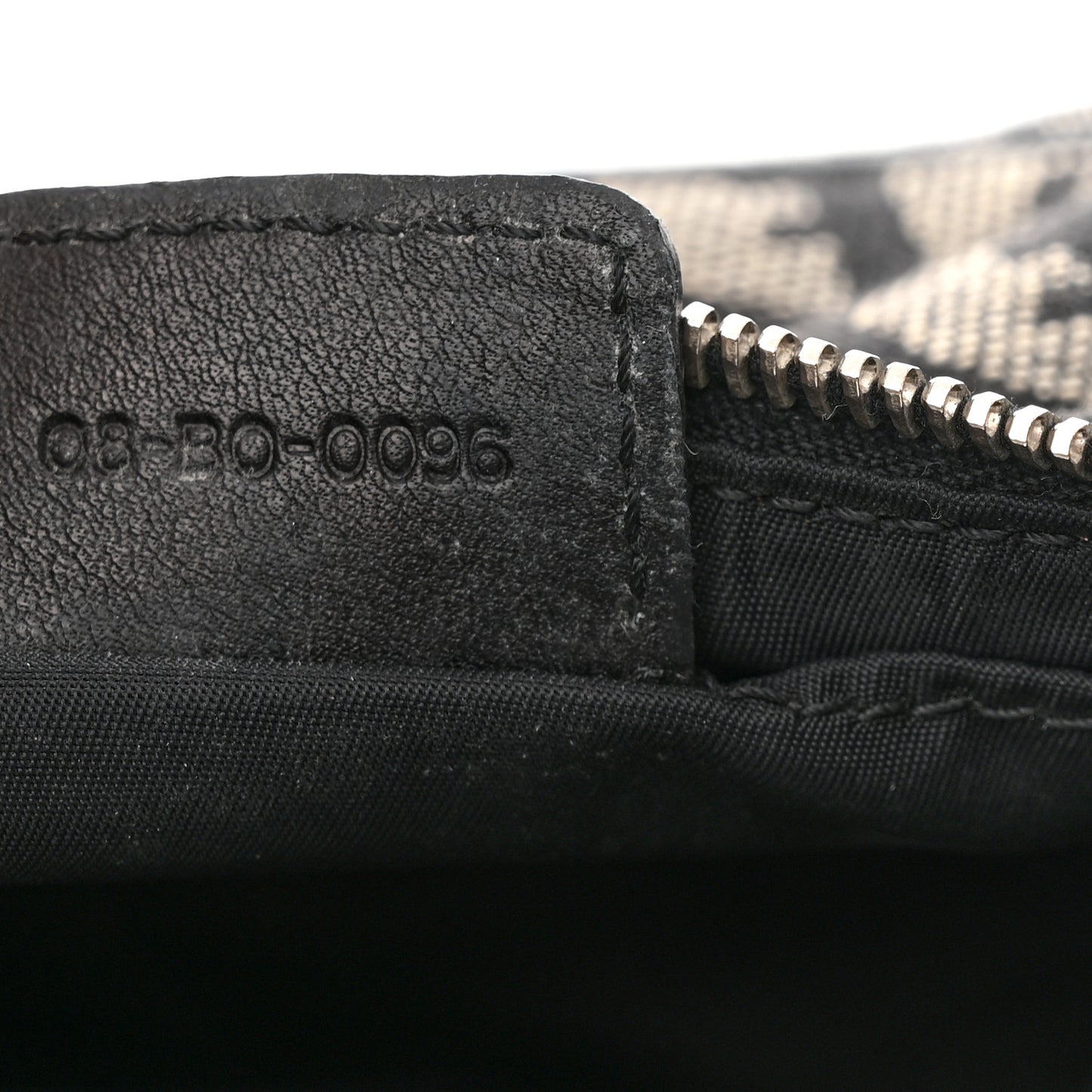 Monogram Shoulder Bag Pochette Black