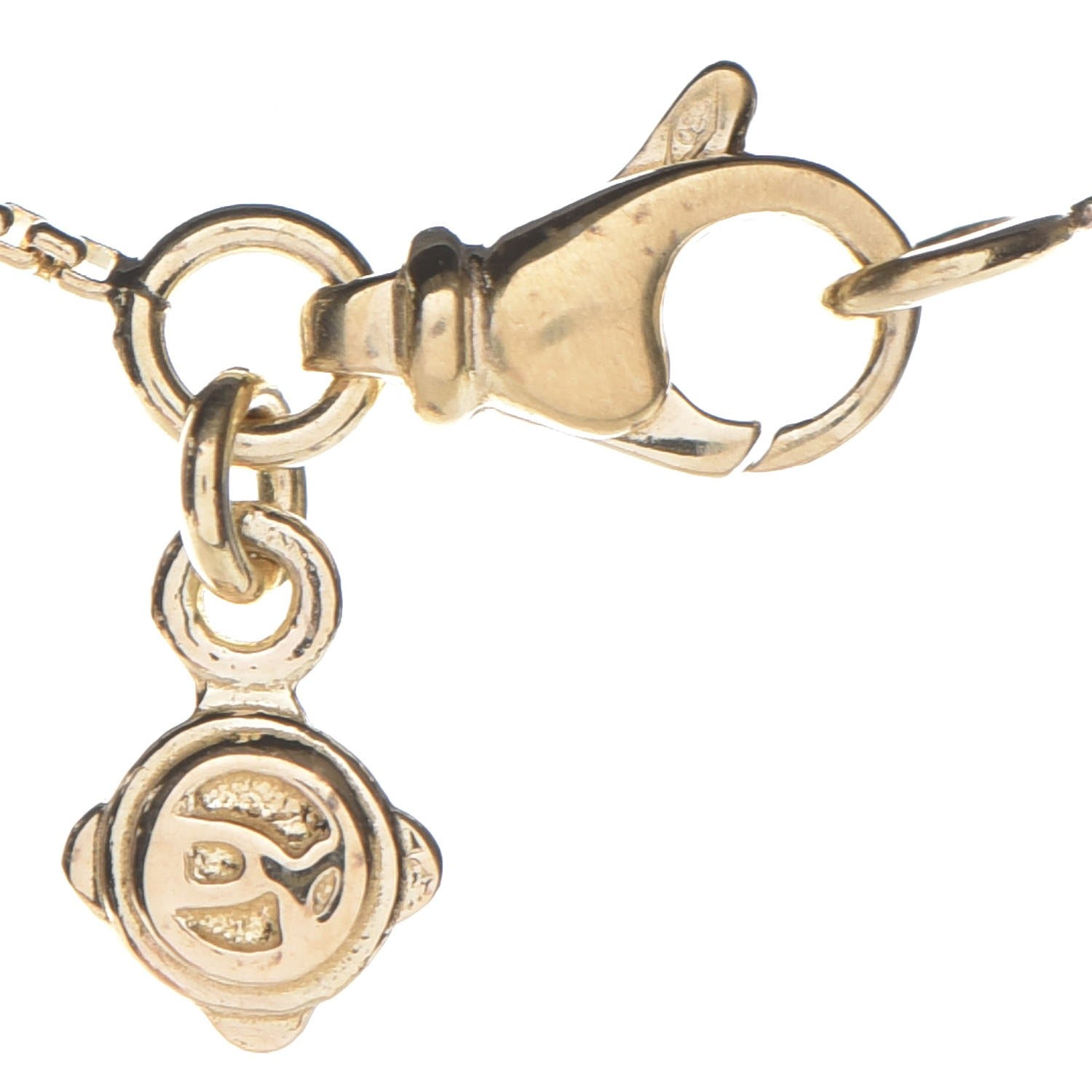 David Yurman 18K Yellow Gold Infinity Pendant Necklace 4 of 7