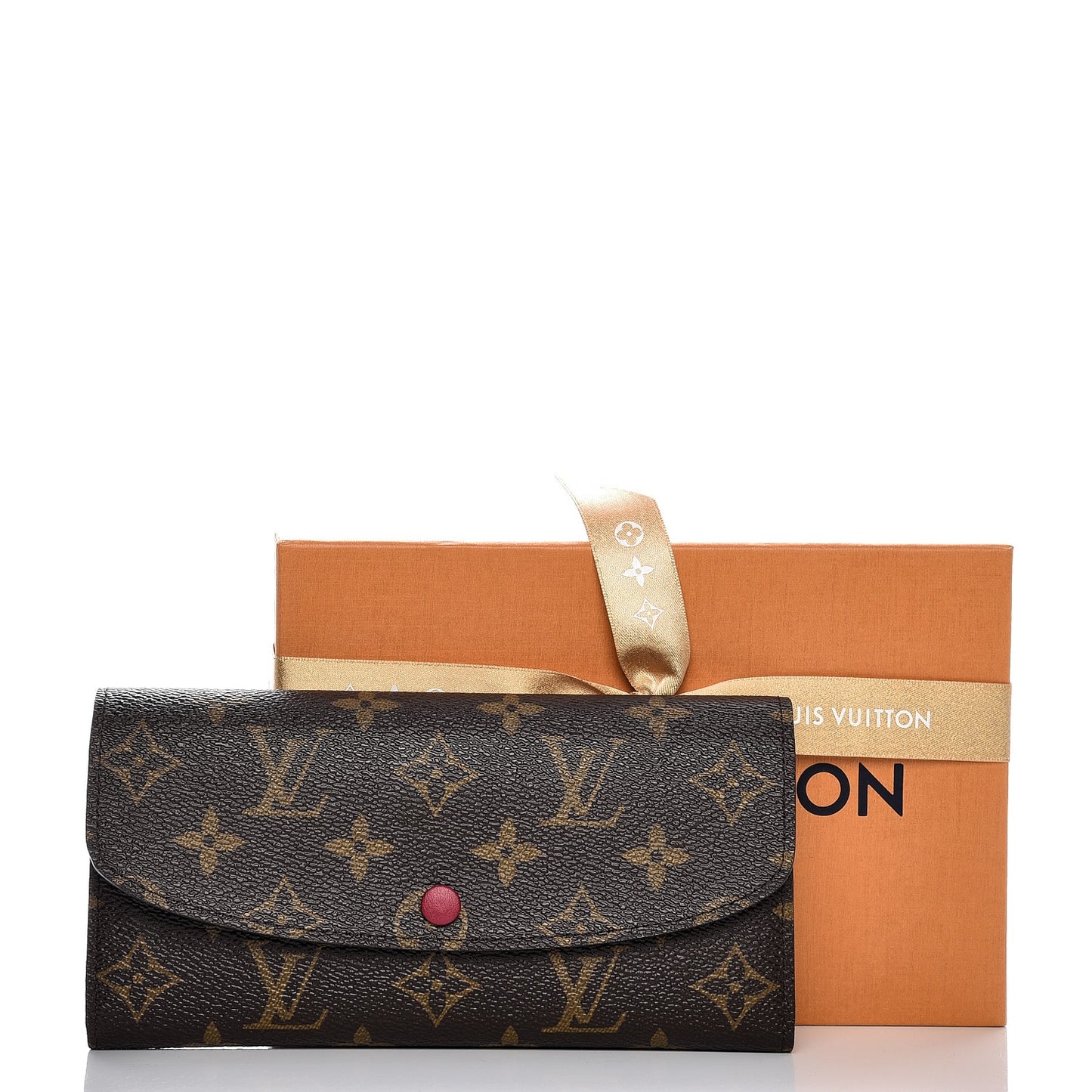 Monogram Emilie Wallet Fuchsia