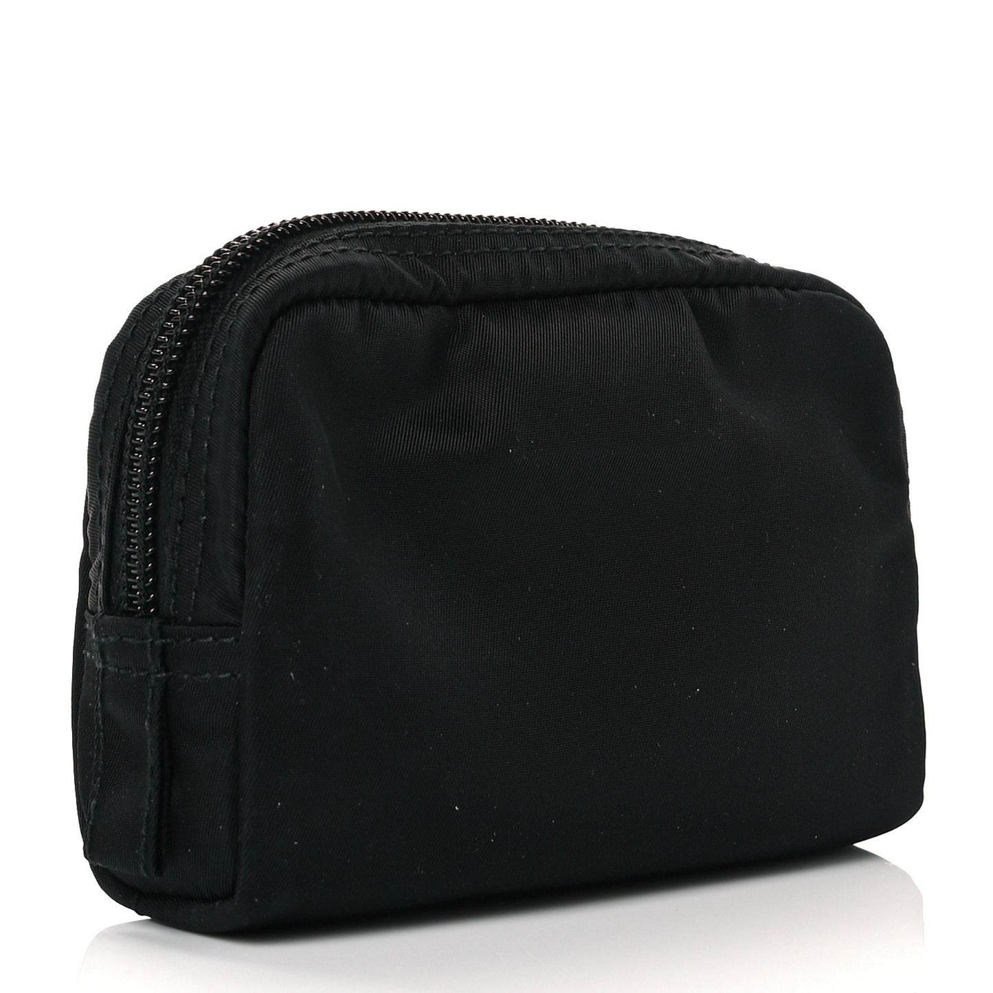 Tessuto Nylon Vela Cosmetic Pouch Black