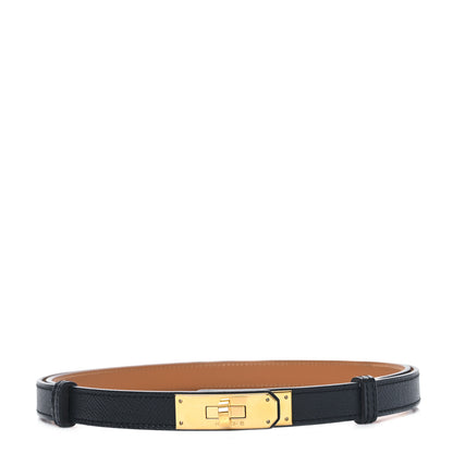 Hermes Epsom Kelly Belt Black 1 of 3