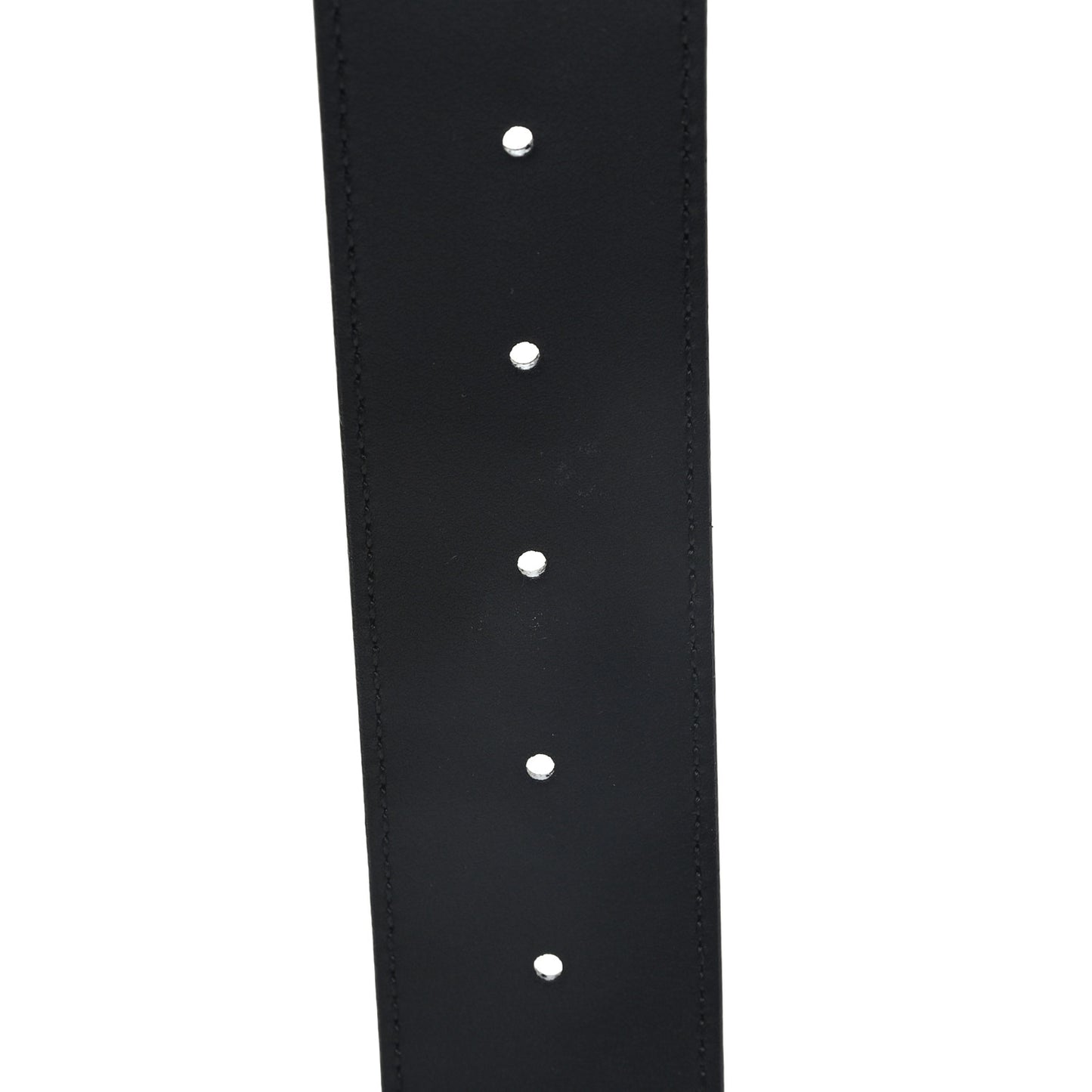 Plutone Calfskin Double G 40mm Belt 75 30 Black