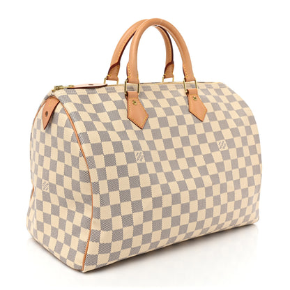 Louis Vuitton Damier Azur Speedy 35 3 of 8