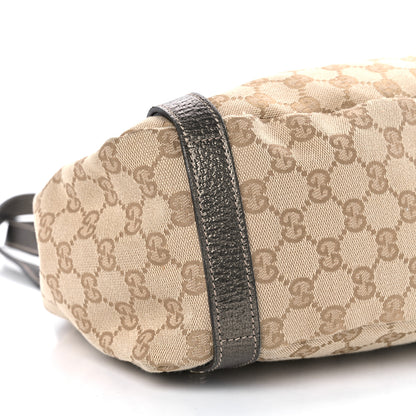 Gucci Monogram Medium Abbey Shoulder Bag Pewter 9 of 10