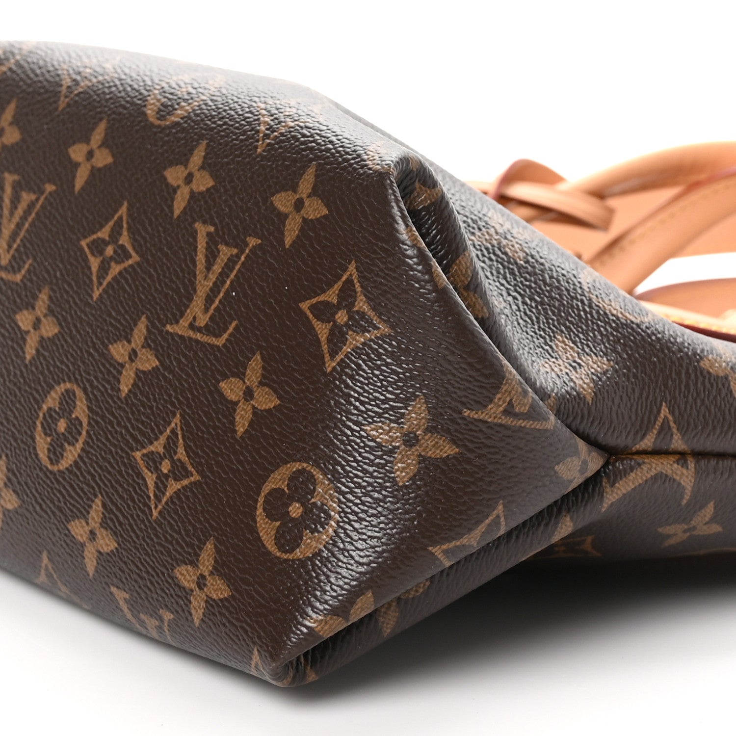 Louis Vuitton Monogram Flower Zipped Tote PM Beige 9 of 9