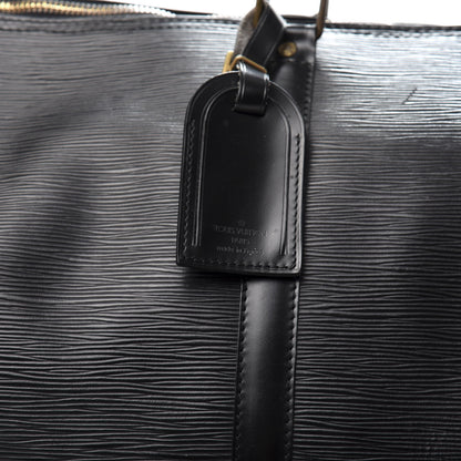 Louis Vuitton Epi Keepall 50 Black 10 of 15