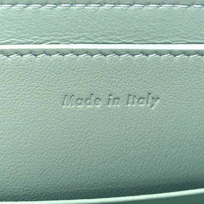 Celine Cloudy Lambskin Solo Zip Pouch Celadon 6 of 10