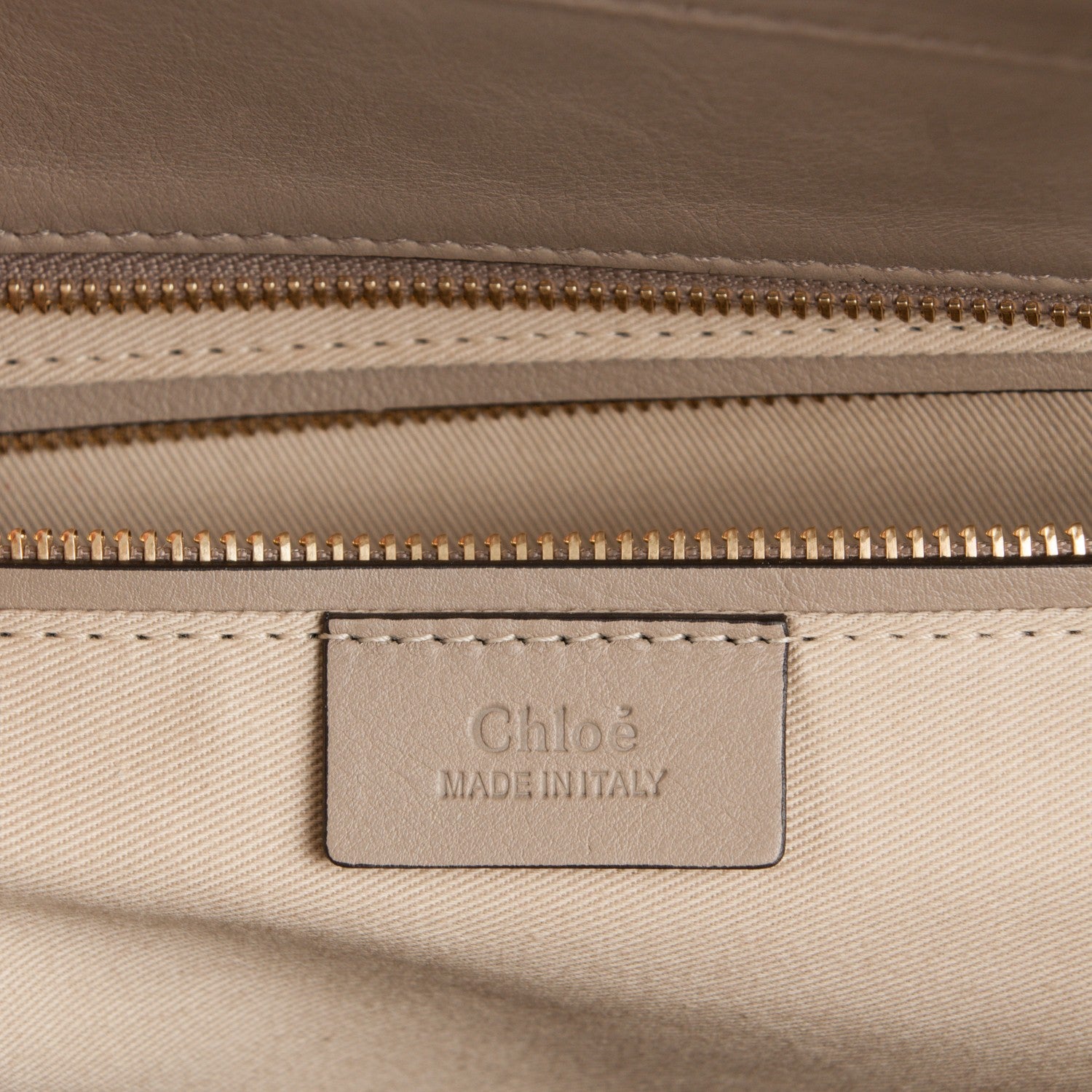 Chloe Smooth Suede Calfskin Medium Myer Double Carry Bag Motty Grey 6 of 7