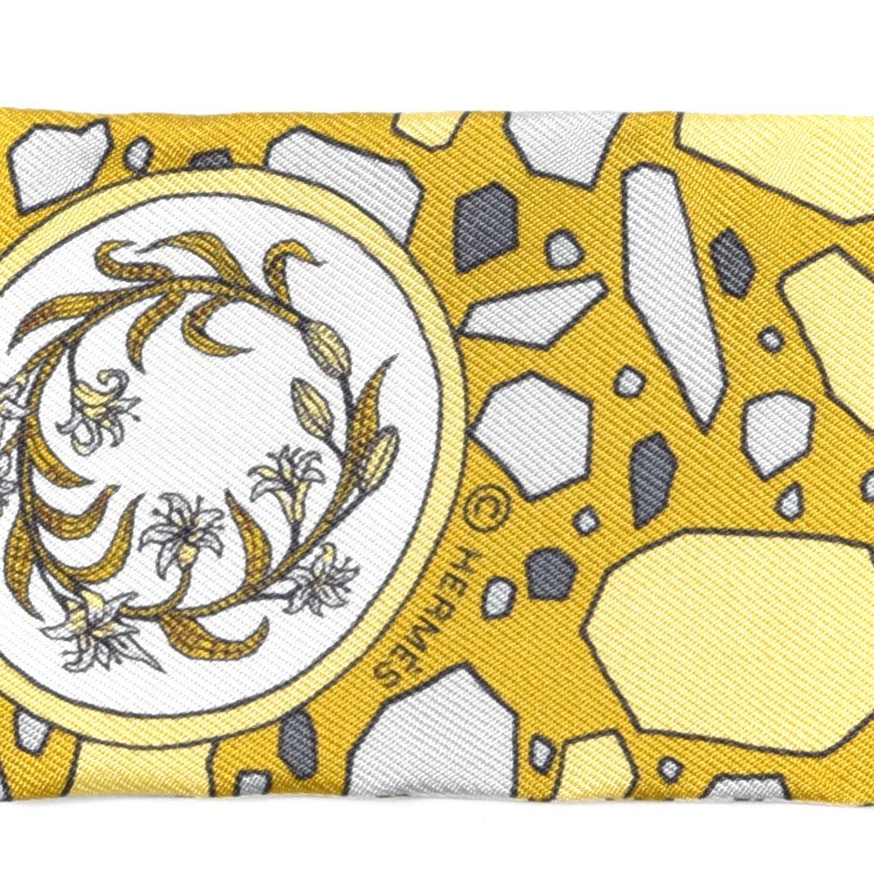 Silk La Danse Des Amazones Twilly Gris White Gold