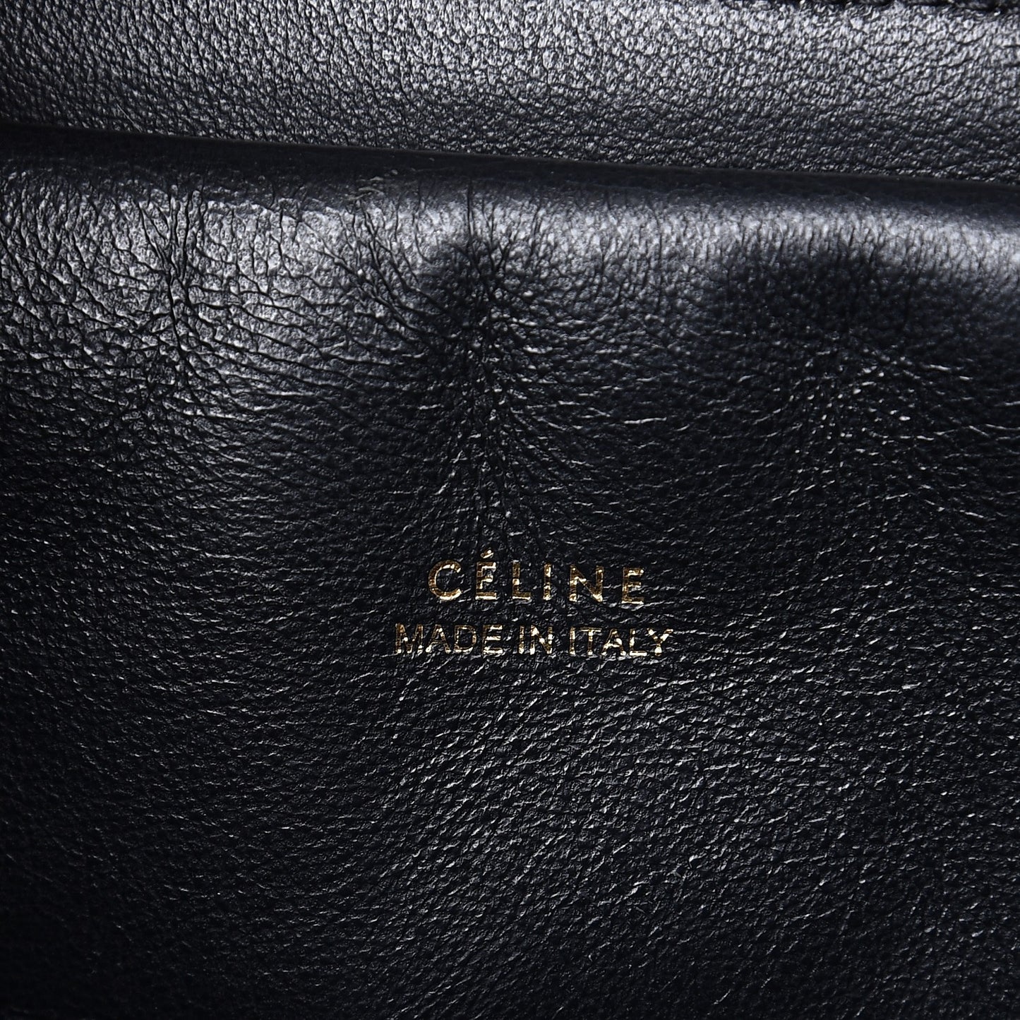 Python Calfskin Mini Belt Bag Black