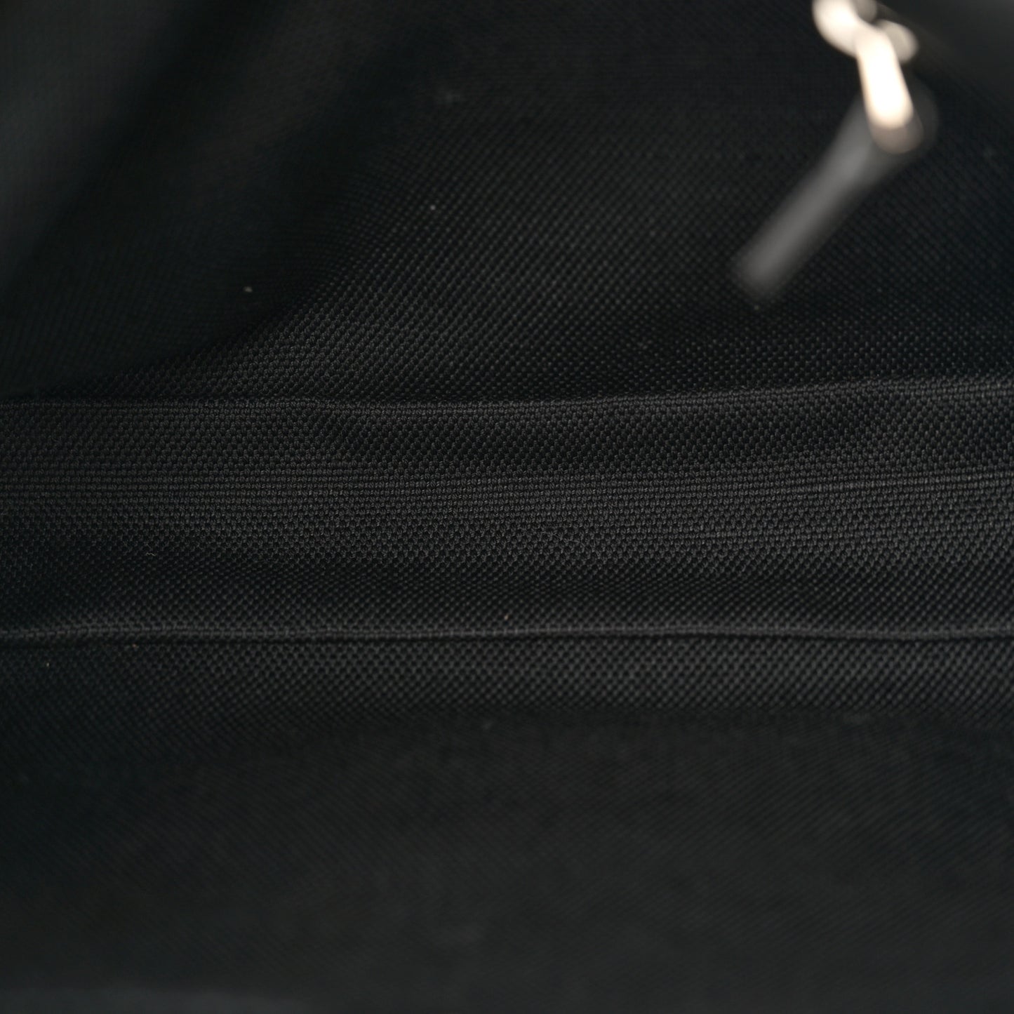 Sakai Be Green Calfskin Diagonal Stitched Small Blondie Tote Black