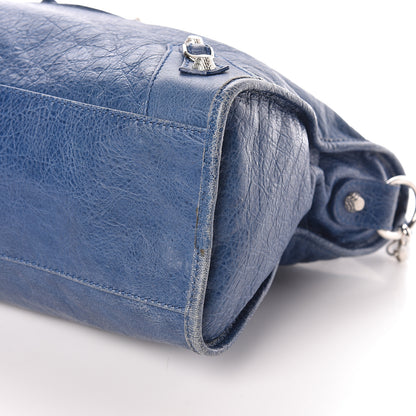 Balenciaga Agneau Giant 12 Silver Hardware City Bleu Cobalt Bleu Electric 9 of 9