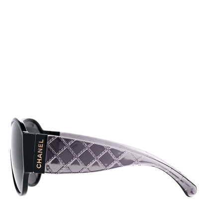 Chanel Acetate Quilted CC Sunglasses 5426 Black 2 of 7