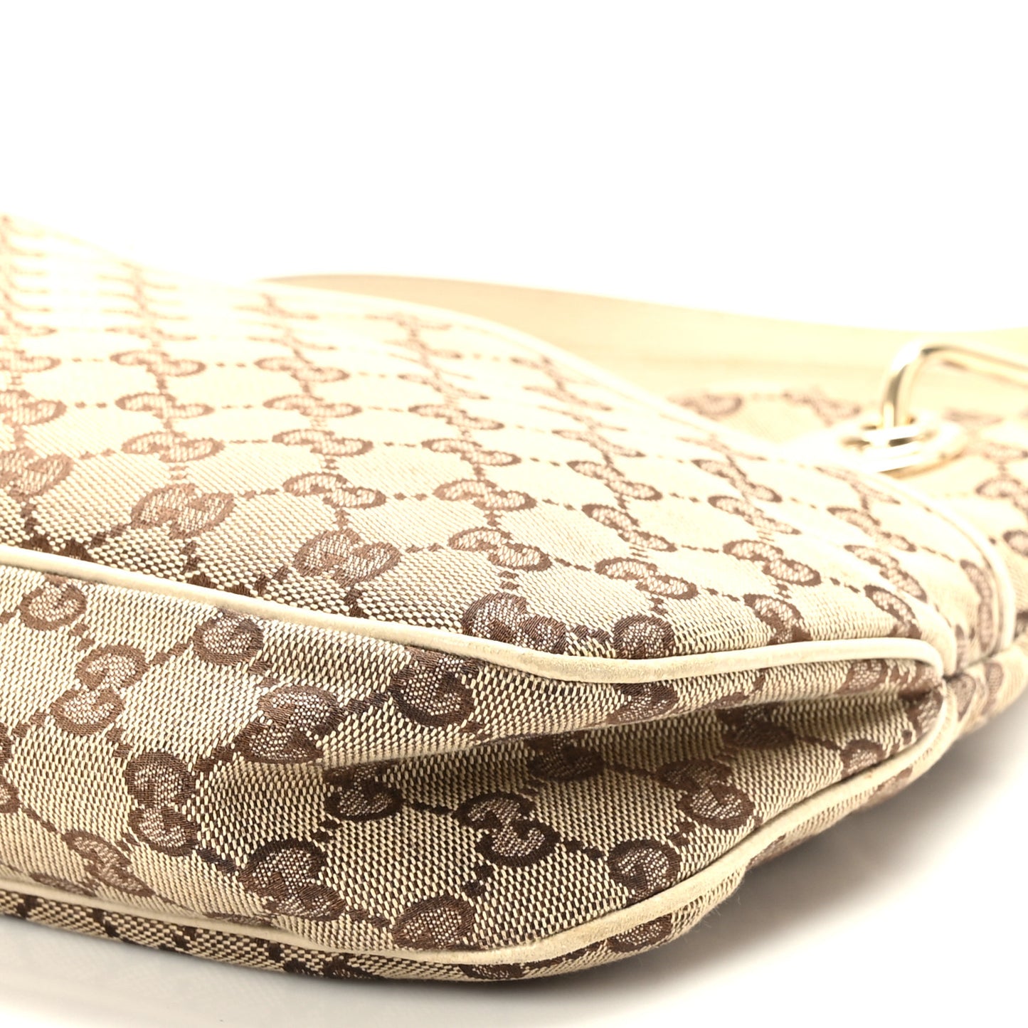 Monogram Medium Eclipse Shoulder Bag Off White