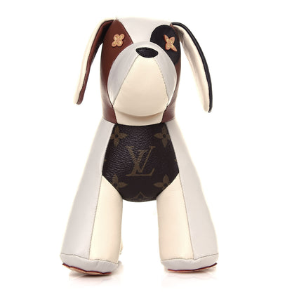 Louis Vuitton Calfskin Monogram Doudou Oscar Dog Beige 3 of 12