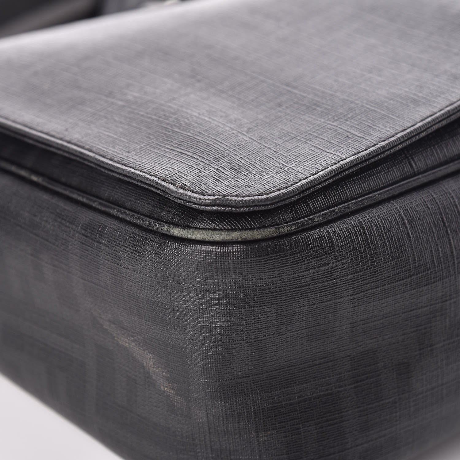 Fendi Zucca Spalmati Messenger Black 11 of 14