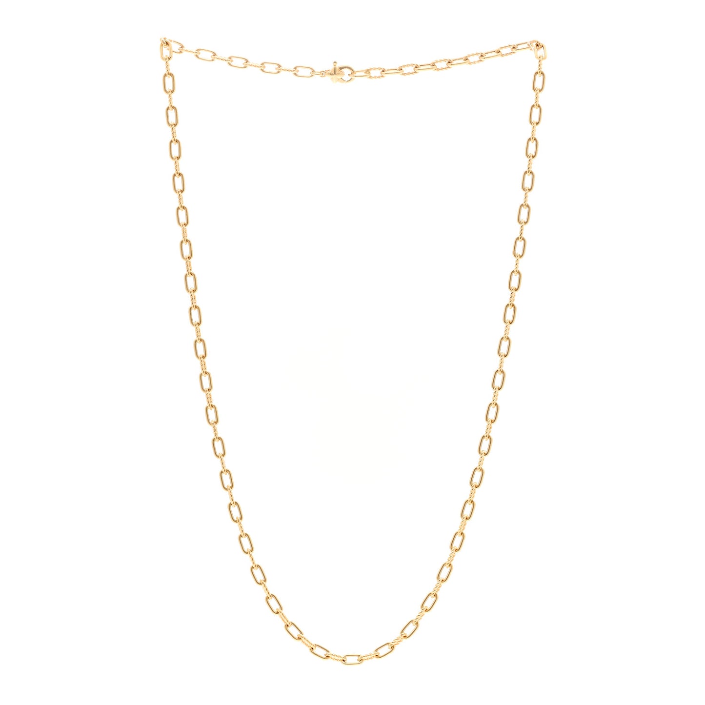 18K Yellow Gold 3mm Madison Chain Necklace