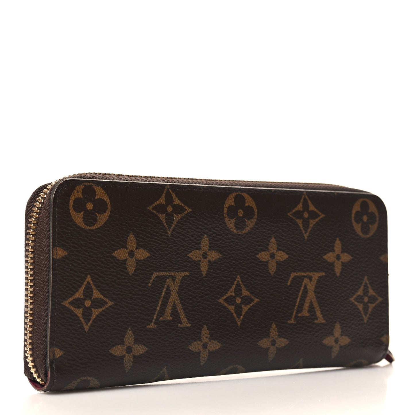 Monogram Clemence Wallet Fuchsia