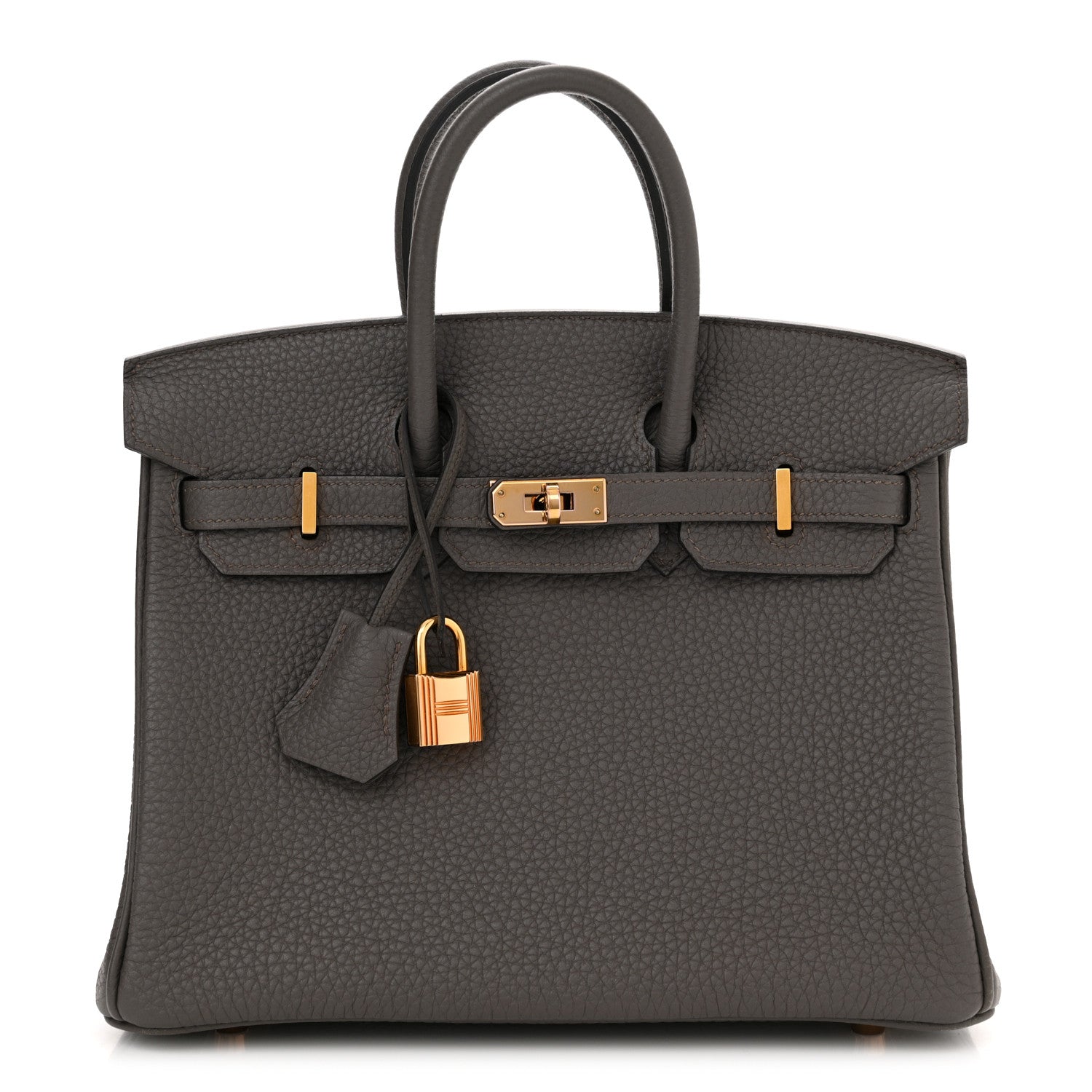 Hermes Togo Birkin 25 Etain 1 of 15